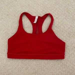 Lululemon Sports Bra size 10 Red